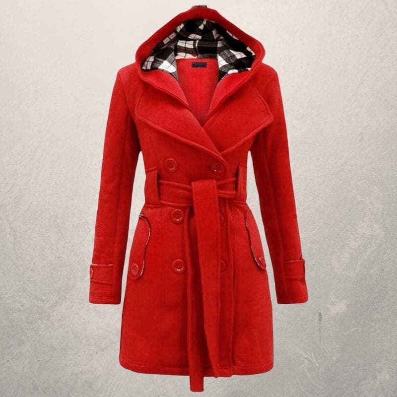 Manteau D'hiver Chaud Pour Femme | Ceinture À La Taille