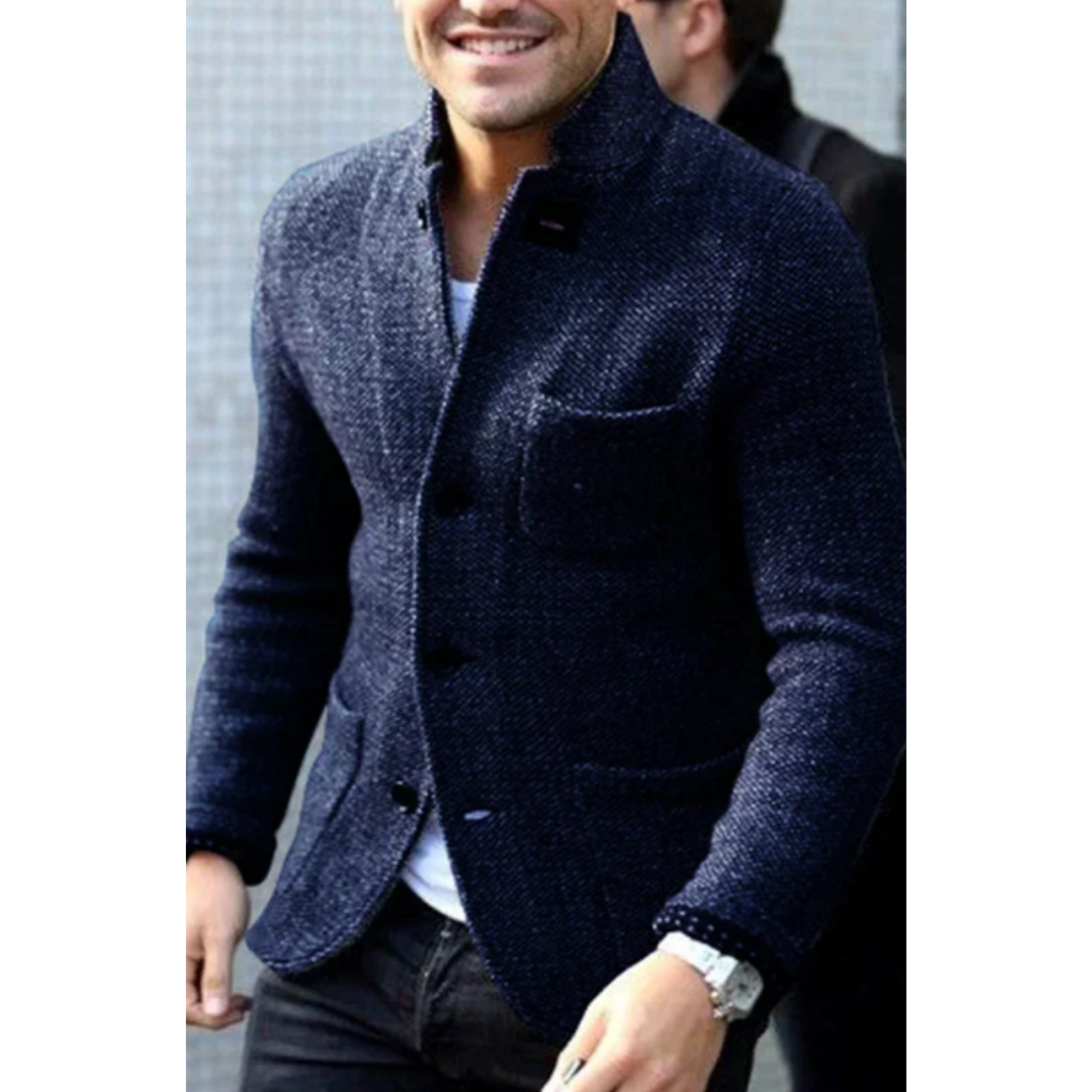 Manteau D'hiver à Boutons Pour Hommes | Formal