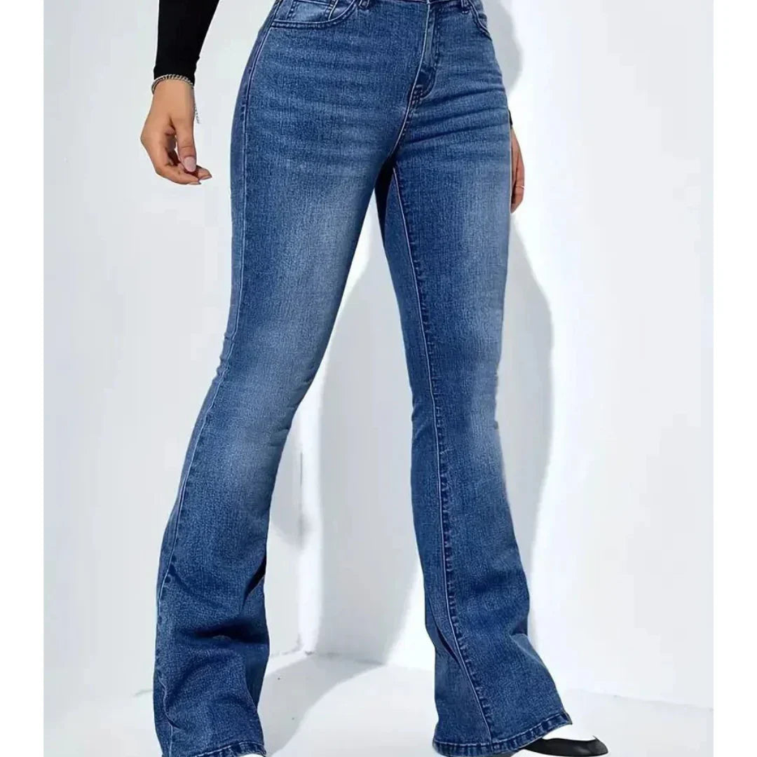 Femmes Pantalon Slim | Taille Haute