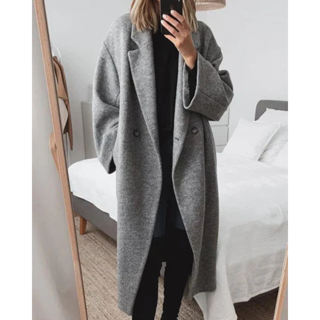 Duboisa | Manteau Long Trench Pour Femme | Chaud
