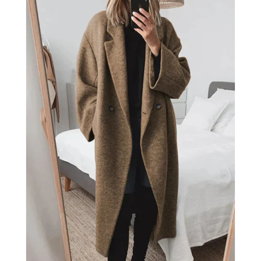 Duboisa | Manteau Long Trench Pour Femme | Chaud