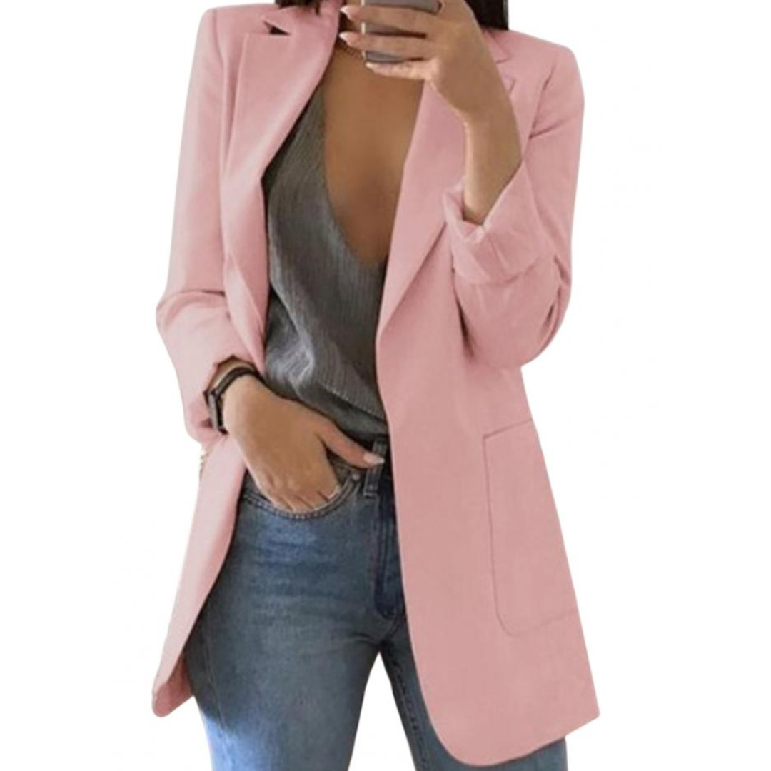 Sidavimarim | Femmes Manches Longues Décontracté Blazer | Stylé
