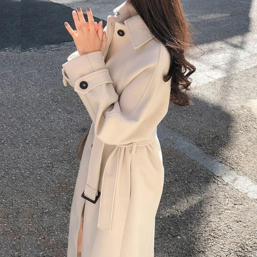Eden | Manteau Long Élégant Pour Femmes | Stylish