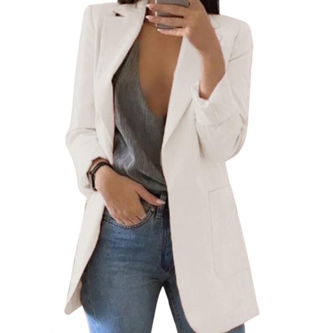 Sidavimarim | Femmes Manches Longues Décontracté Blazer | Stylé
