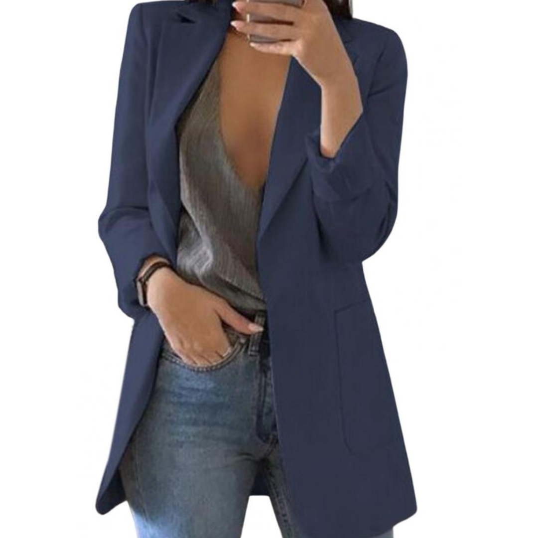 Sidavimarim | Femmes Manches Longues Décontracté Blazer | Stylé
