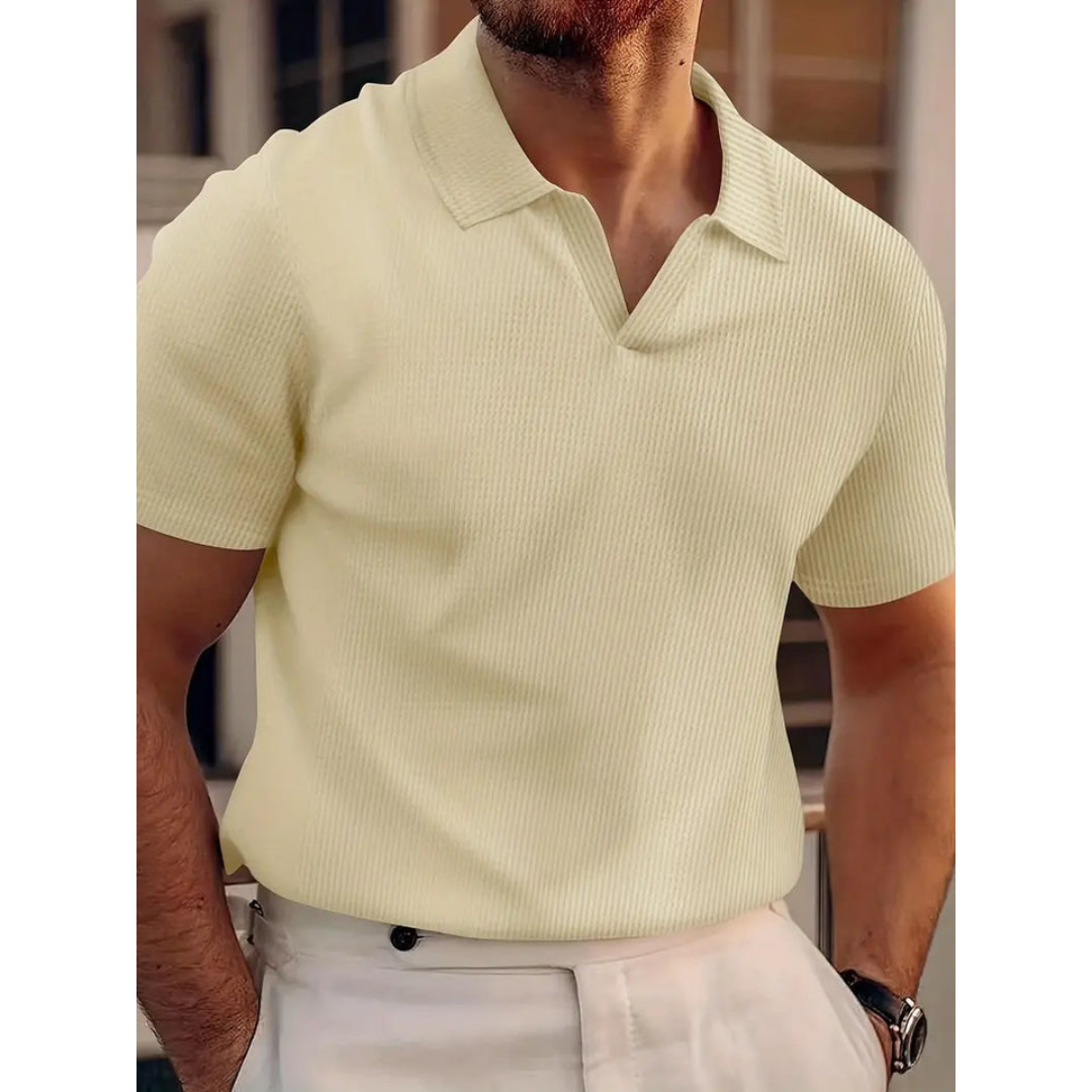 Polo Décontracté À Manches Courtes Pour Hommes | Tricot
