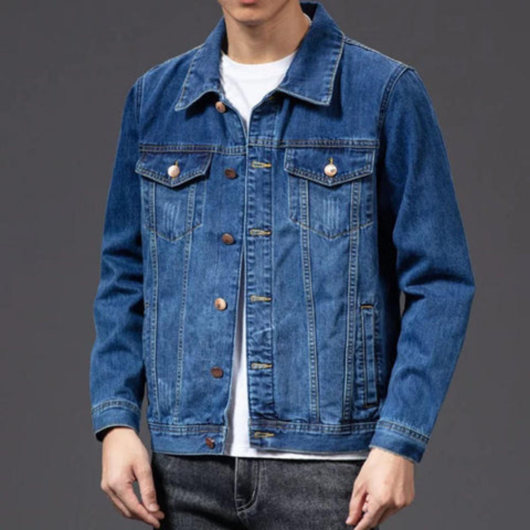 Veste En Affligé Décontractée Pour Hommes | Manches Longues