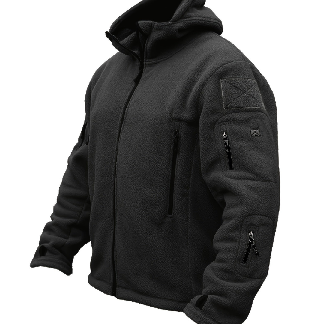 Zunnar | Hommes Capuche Fermeture Éclair Veste Chaude | L'hiver