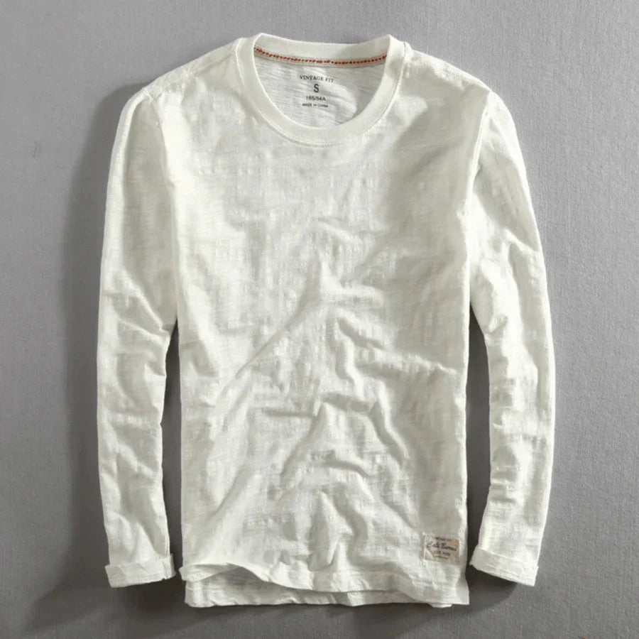 Hommes T-shirt Manches Longues | Col Rond