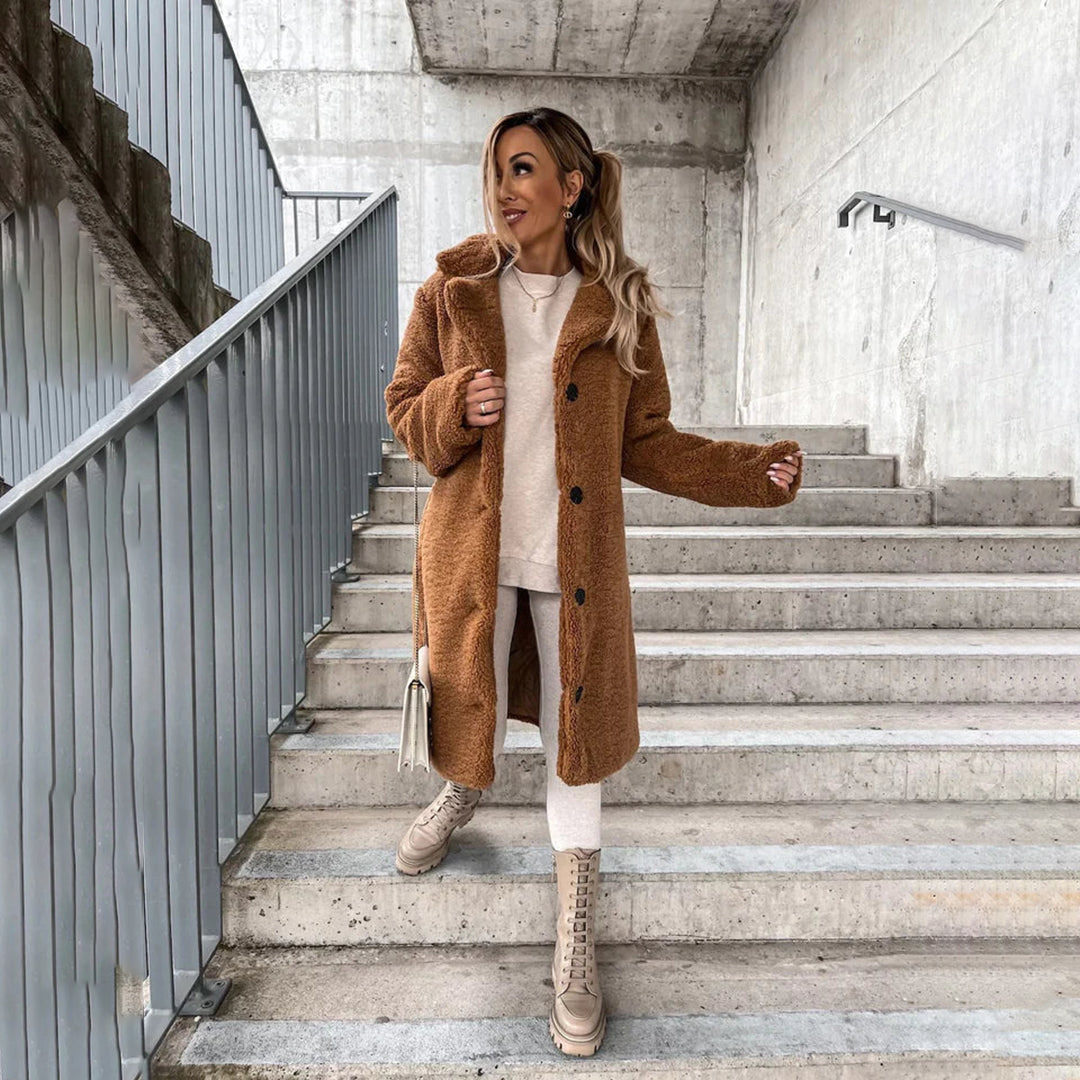 Manteau Long Hiver Femme | Manches Longues