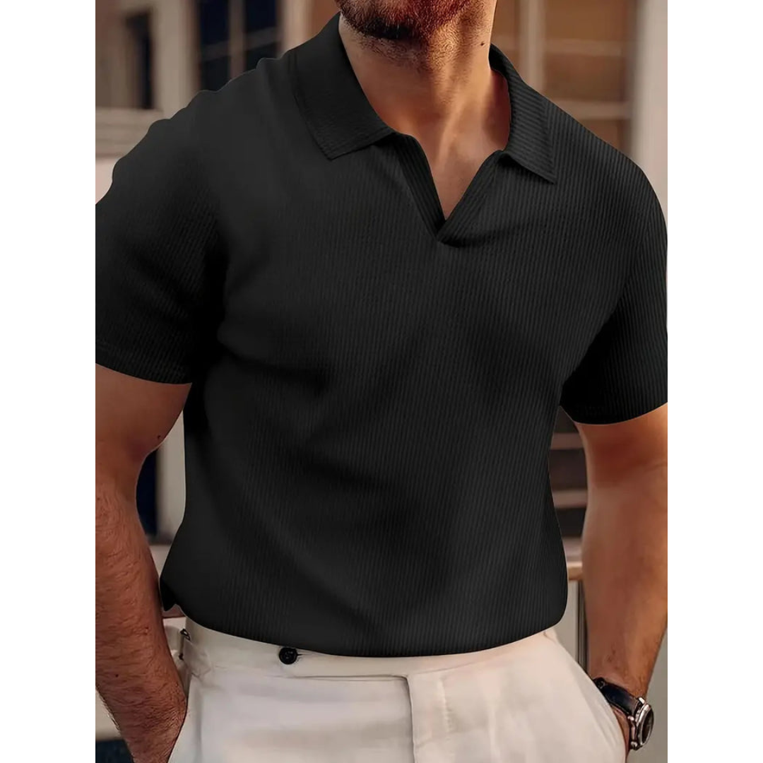 Polo Décontracté À Manches Courtes Pour Hommes | Tricot