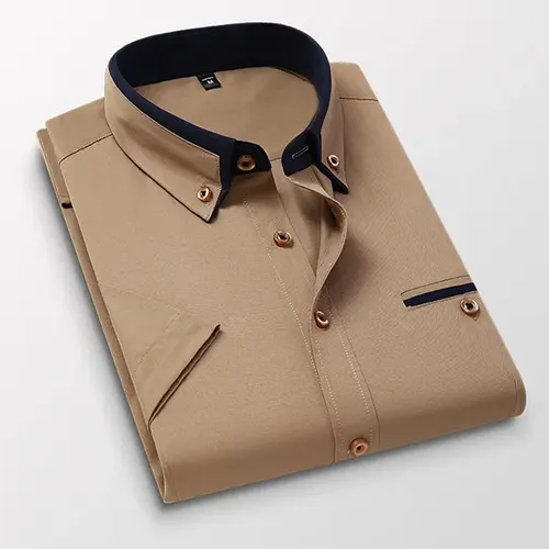 Chemise D'été Décontractée Pour Hommes | Manches Courtes