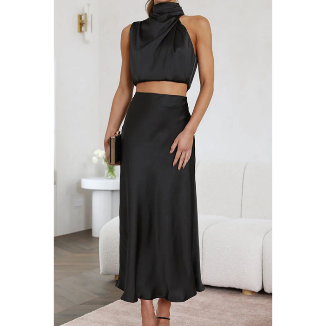 Ensemble Élégant De Jupes Et De Hauts Pour Femmes | Maxi