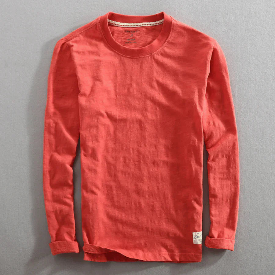 Hommes T-shirt Manches Longues | Col Rond