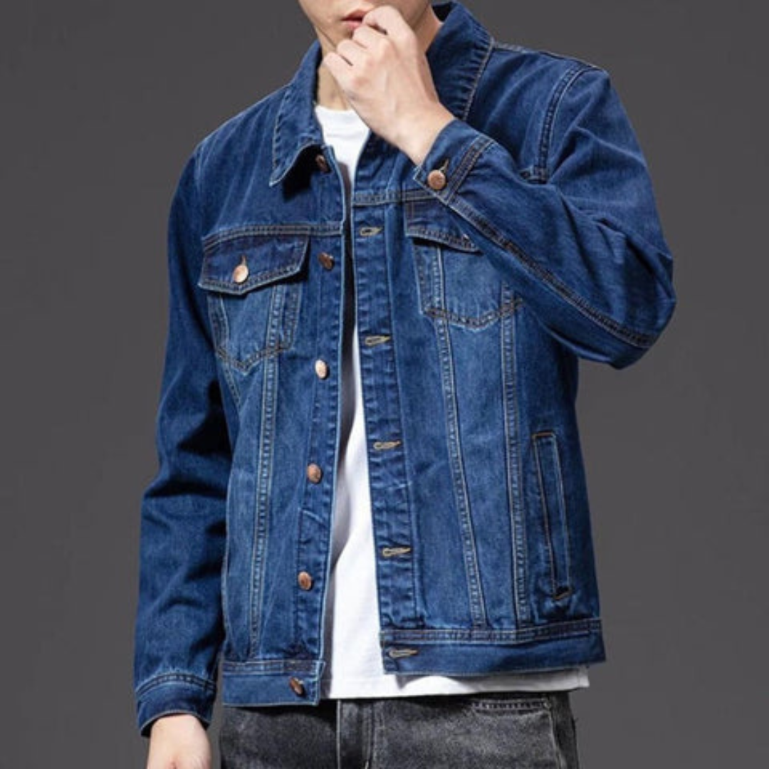 Veste En Affligé Décontractée Pour Hommes | Manches Longues