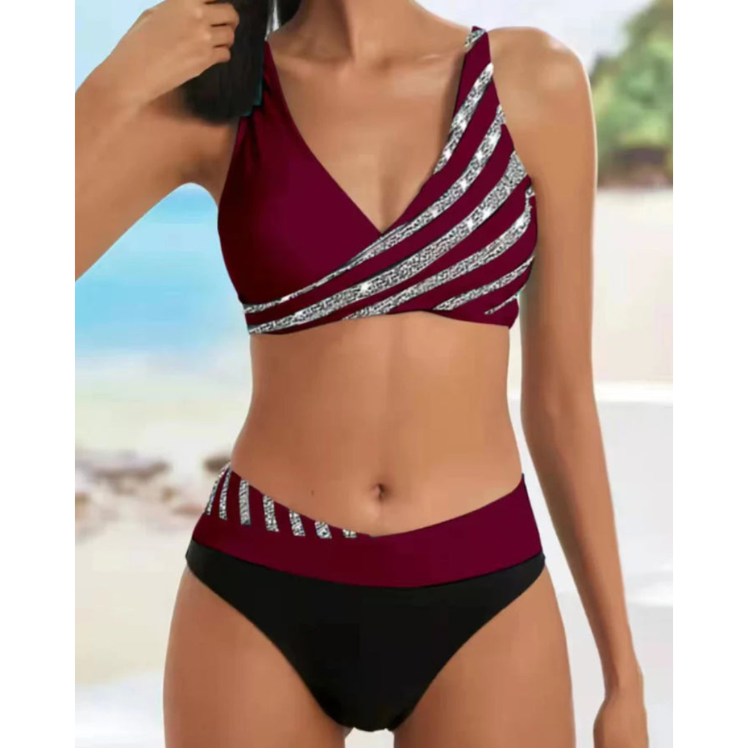 Maillot De Bain De Plage Deux Pièces Pour Femme | Bikini