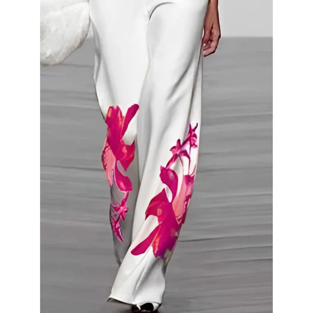 Femmes Imprimé Ensemble Deux Pièces | Floral