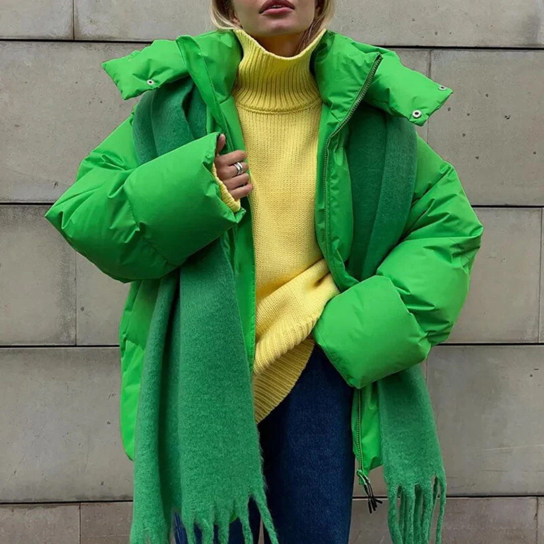 Stellian | Veste À Capuche Bouffante Pour Femmes | Surdimensionné