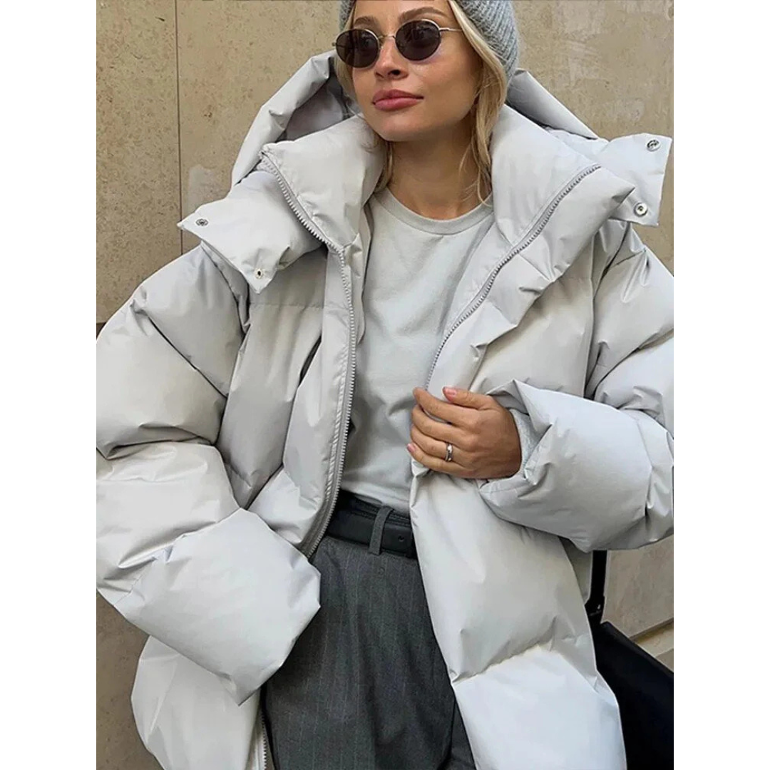 Stellian | Veste À Capuche Bouffante Pour Femmes | Surdimensionné