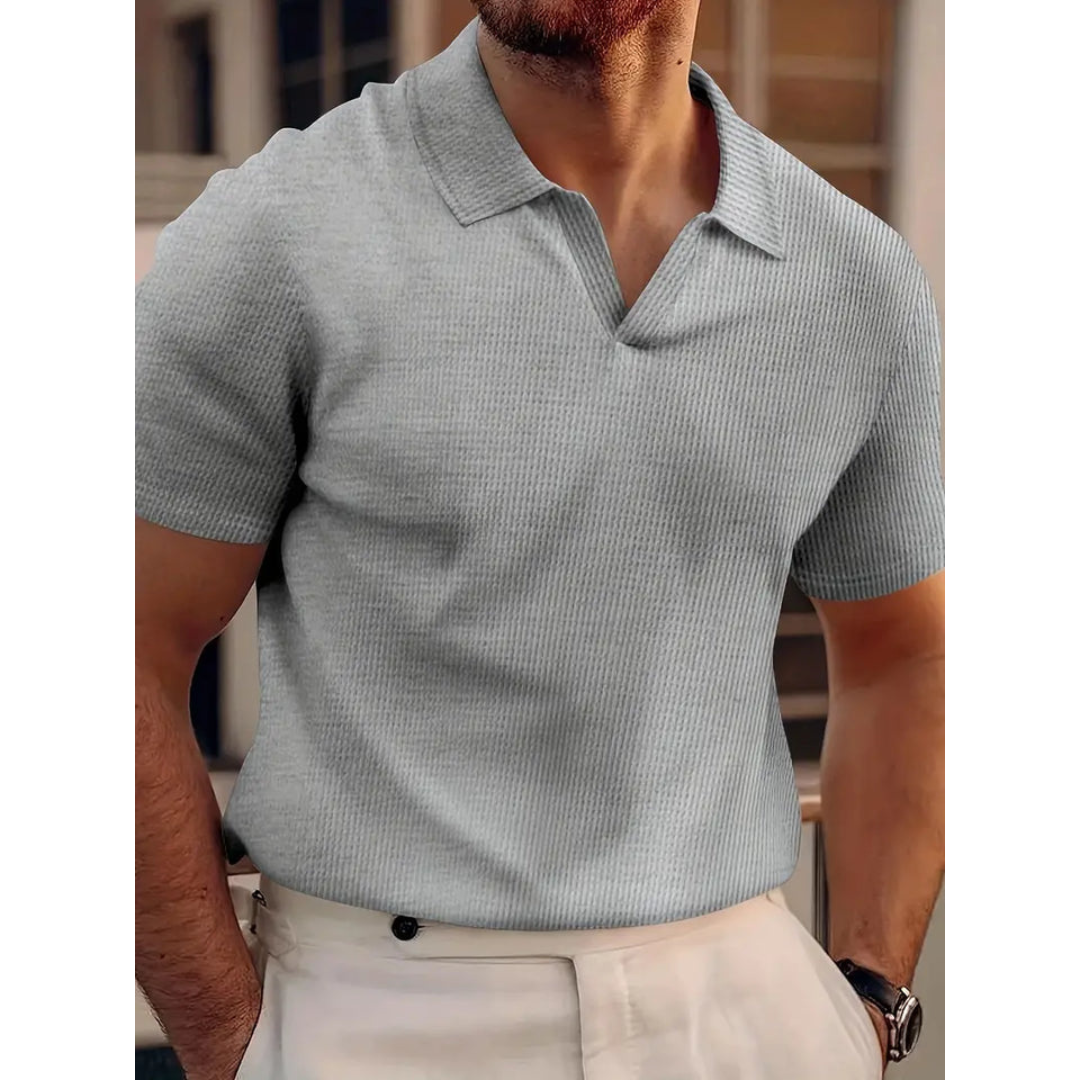 Polo Décontracté À Manches Courtes Pour Hommes | Tricot