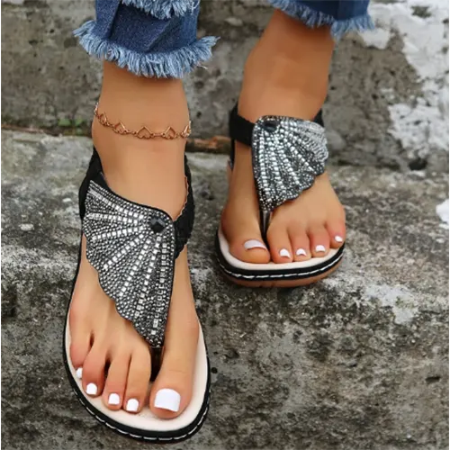 Sandales D'été Going Out Pour Femmes | Plates