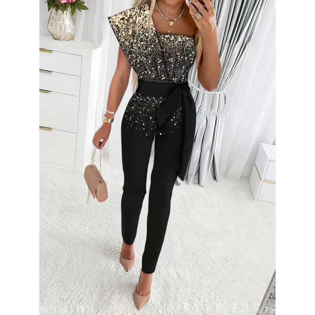 Combinaison Habillée De Luxe Pour Femme | Paillettes