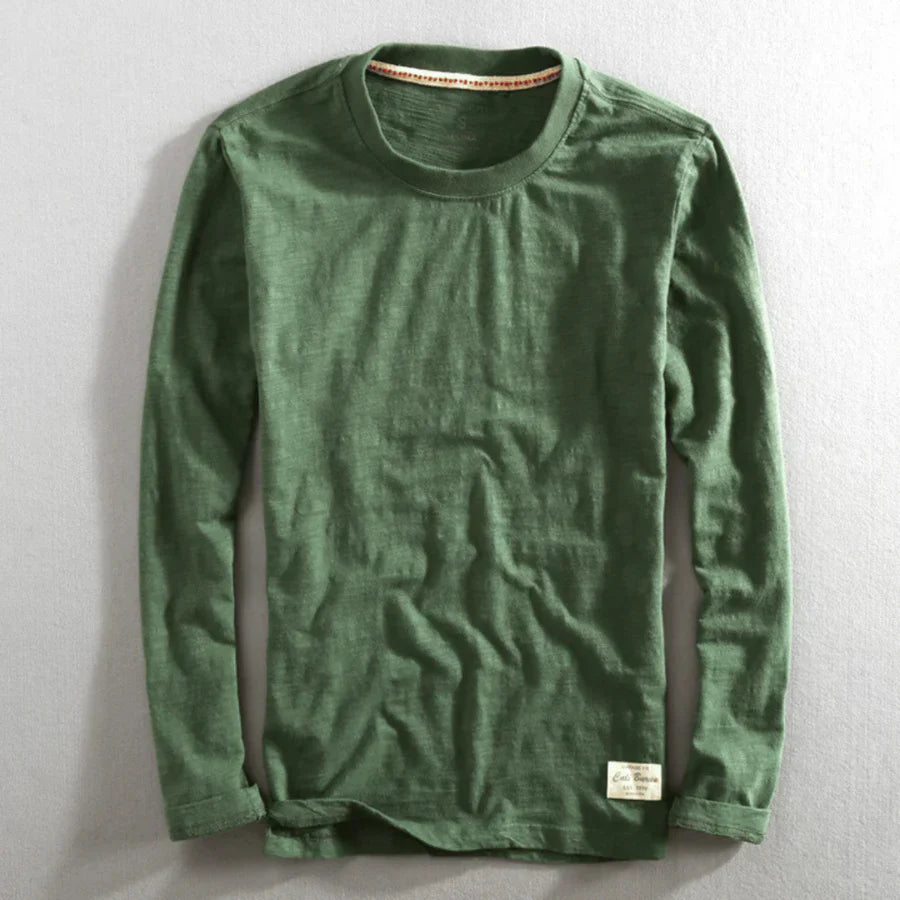 Hommes T-shirt Manches Longues | Col Rond