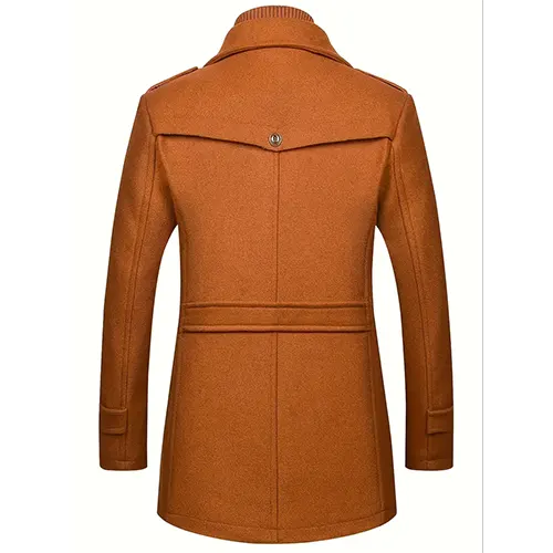Manteau D'hiver Formel À Double Doublure Pour Hommes | Longues