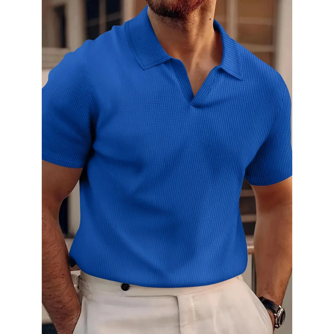 Polo Décontracté À Manches Courtes Pour Hommes | Tricot