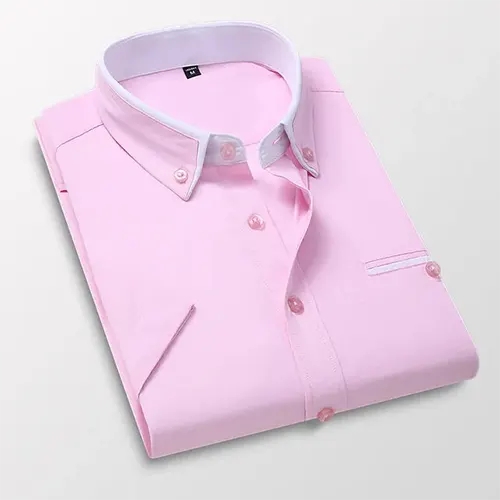 Chemise D'été Décontractée Pour Hommes | Manches Courtes