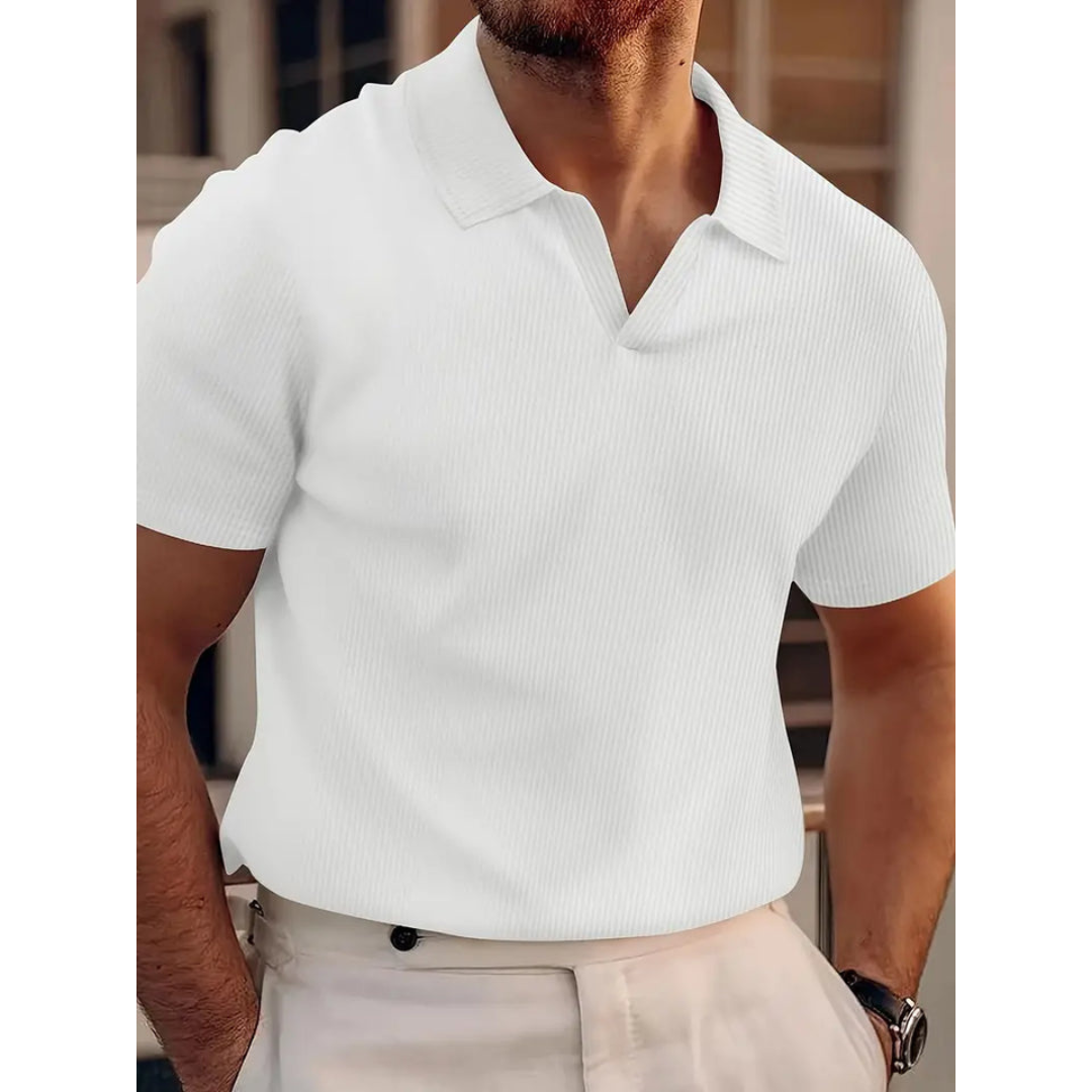 Polo Décontracté À Manches Courtes Pour Hommes | Tricot