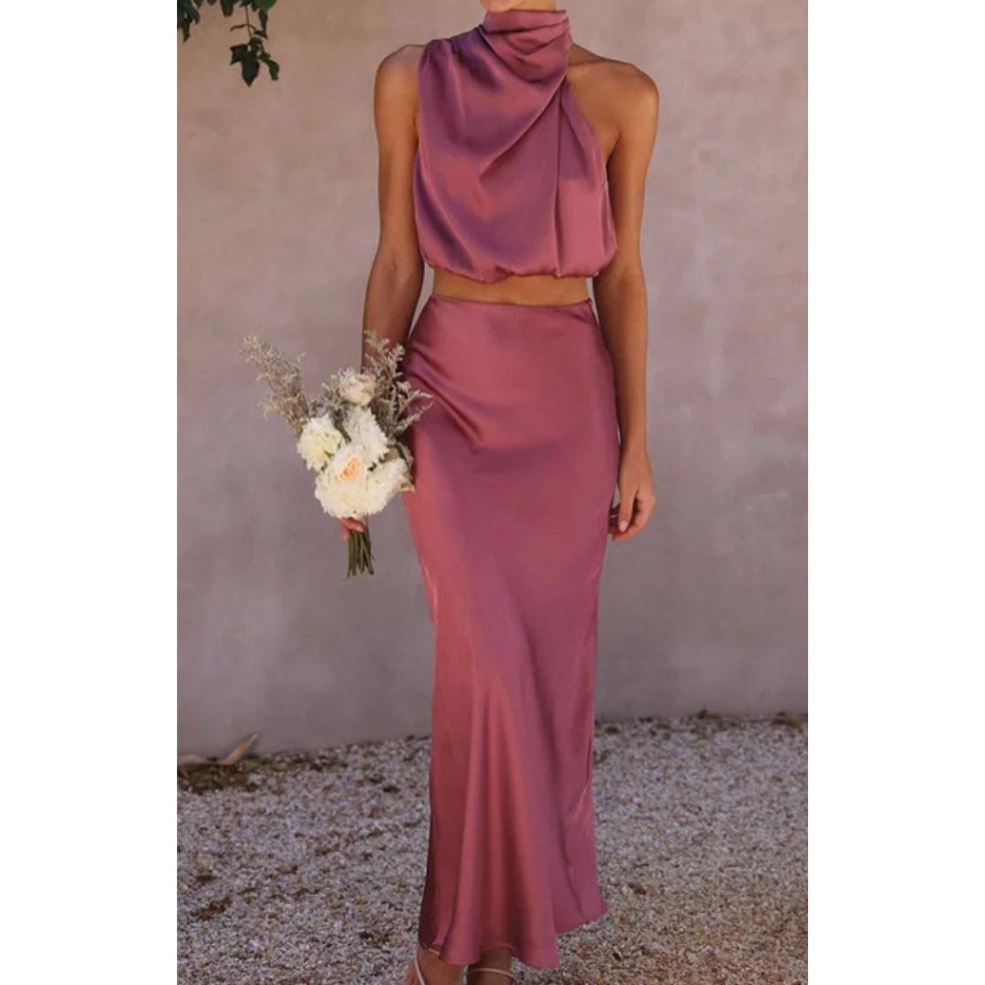 Ensemble Élégant De Jupes Et De Hauts Pour Femmes | Maxi