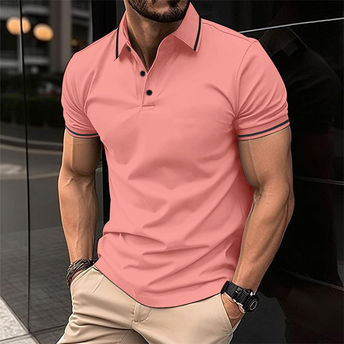 Hommes Décontracté Polo | Manches Courtes
