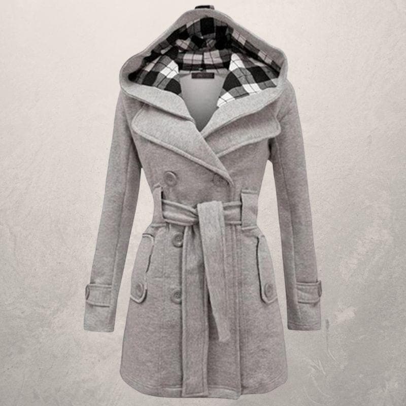 Manteau D'hiver Chaud Pour Femme | Ceinture À La Taille