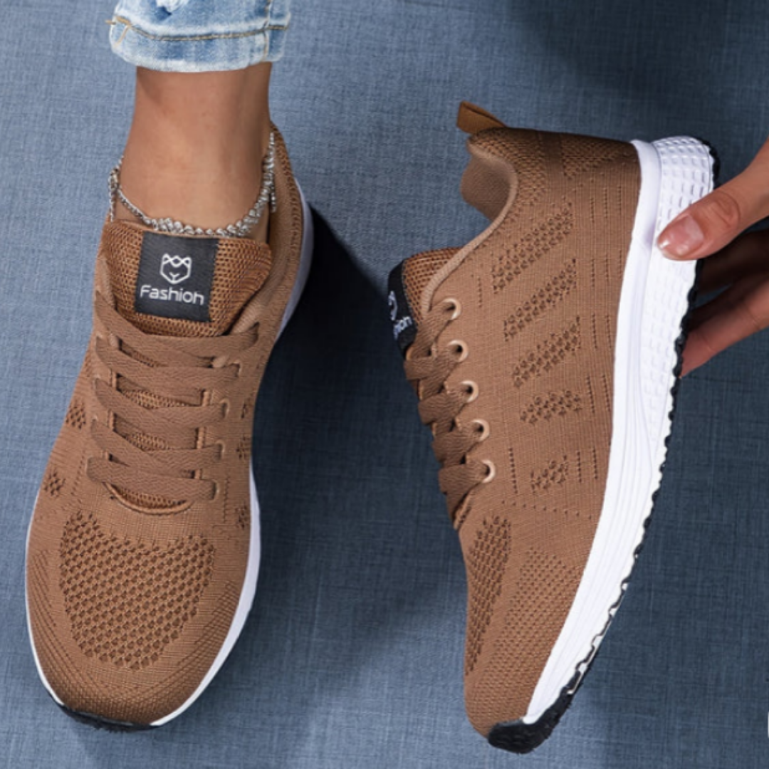 Chaussures De Sport Respirantes à Lacets Pour Femmes | Confortable