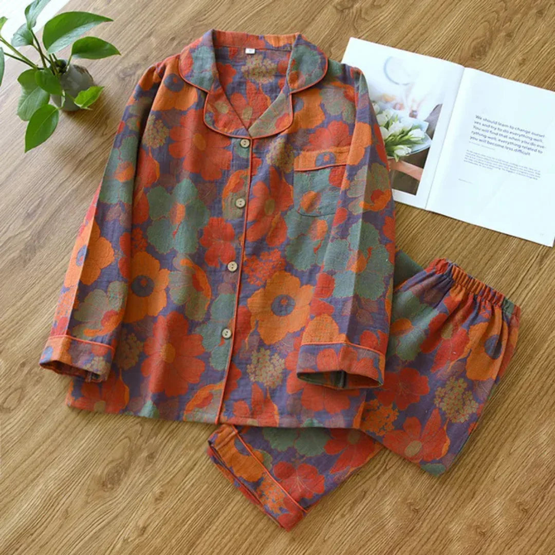 Ensemble pyjama Décontracté Pour Femmes | Motif Floral
