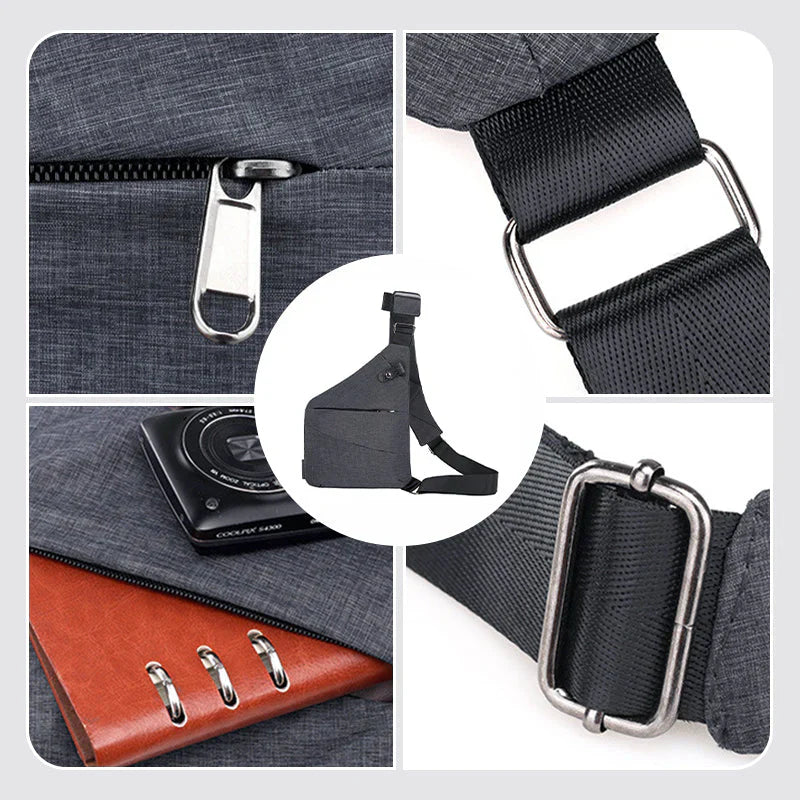 Petit Sac À Bandoulière Antivol Pour Homme | Voyage