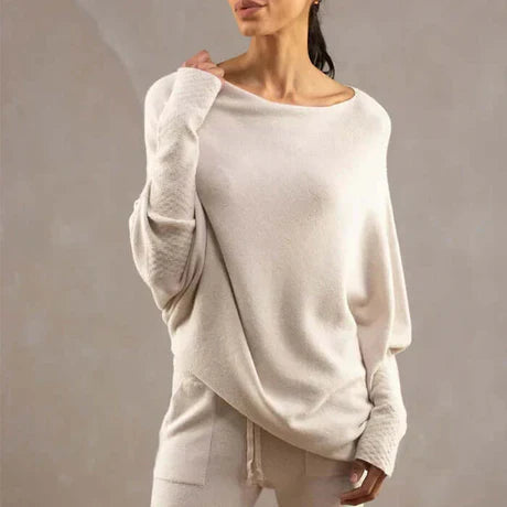 Top Drapé À Manches Longues Pour Femmes | Chaud