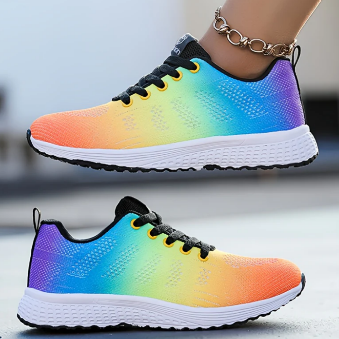 Chaussures De Sport Respirantes à Lacets Pour Femmes | Confortable