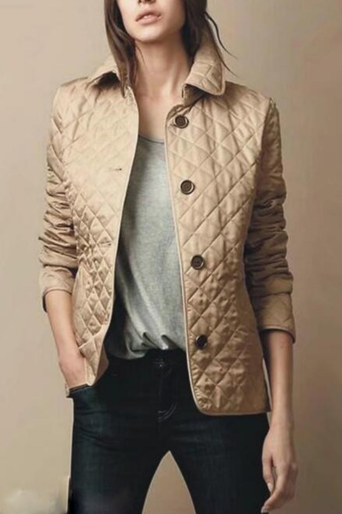 Kerensa | Femme Veste Matelassée | Elégant