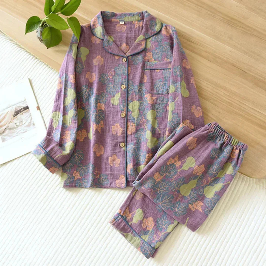 Ensemble pyjama Décontracté Pour Femmes | Motif Floral