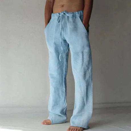 Pantalon De Loisir À Jambes Larges Pour Hommes | Taille Basse