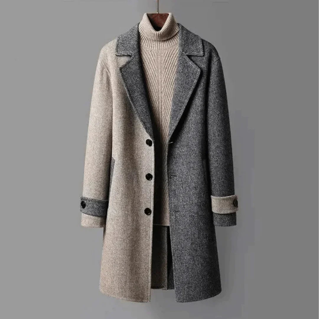 Femmes Hiver En Tricot Trench Manteau | Longue