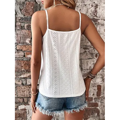 Camisole Sans Manches Pour Femmes | Dentelle