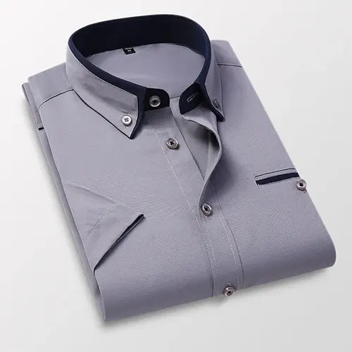 Chemise D'été Décontractée Pour Hommes | Manches Courtes