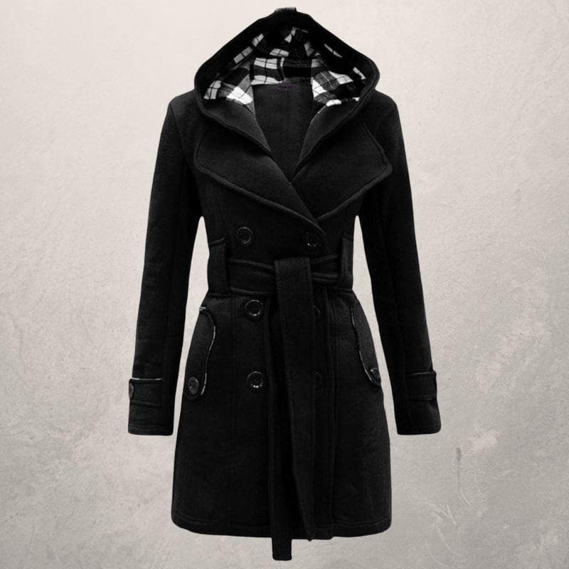 Manteau D'hiver Chaud Pour Femme | Ceinture À La Taille
