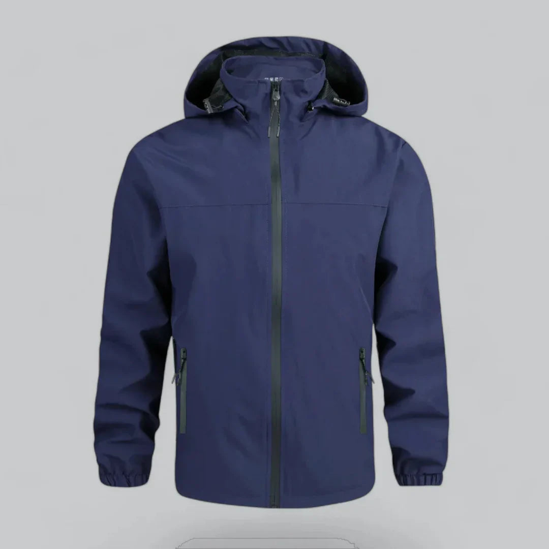 Veste Coupe Vent Zippée Pour Homme | Imperméable