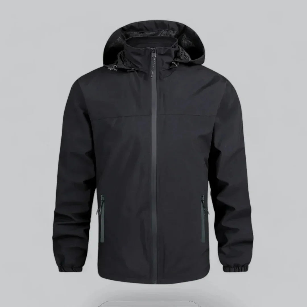 Veste Coupe Vent Zippée Pour Homme | Imperméable
