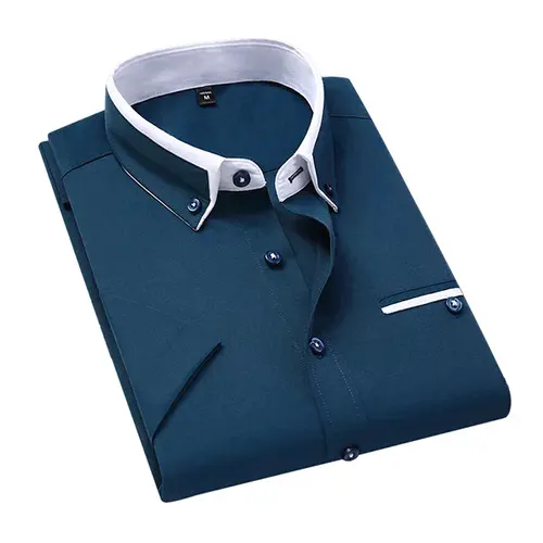 Chemise D'été Décontractée Pour Hommes | Manches Courtes