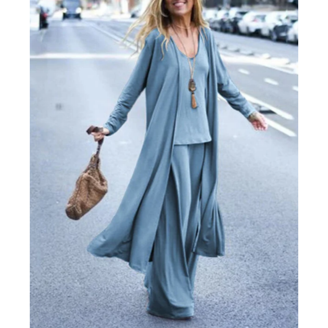 Ensemble D'été Trois Pièces Pour Femmes | Coord